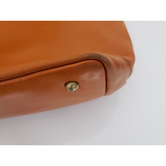 Patricia Nash Mallory Convertible Leather Tote Shoulder bag Sun Yellow Office - Picture 13 of 16